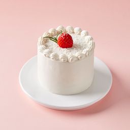 스노우 딸기 케이크